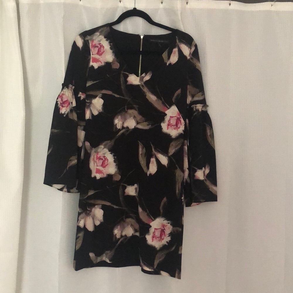 Floral dress with Bell Sleeves